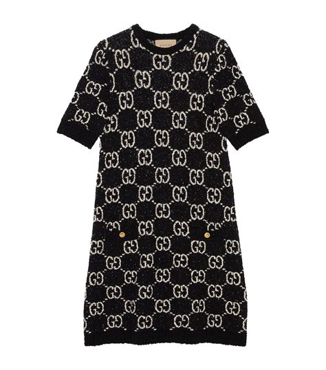 gucci logo cotton dress|gucci dress to impress.